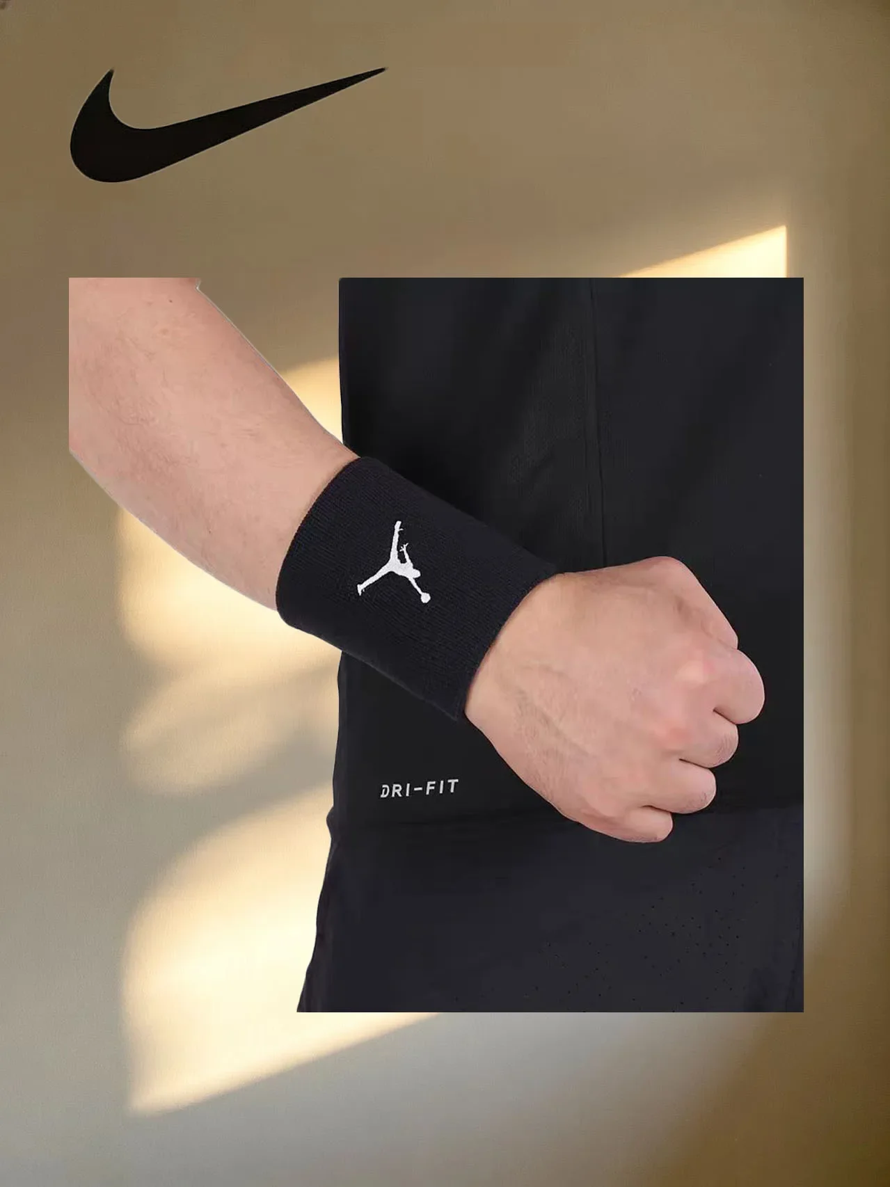 Wristband Pair Sweat - Nike Air Jordan Unisex Basketbol Antrenman
