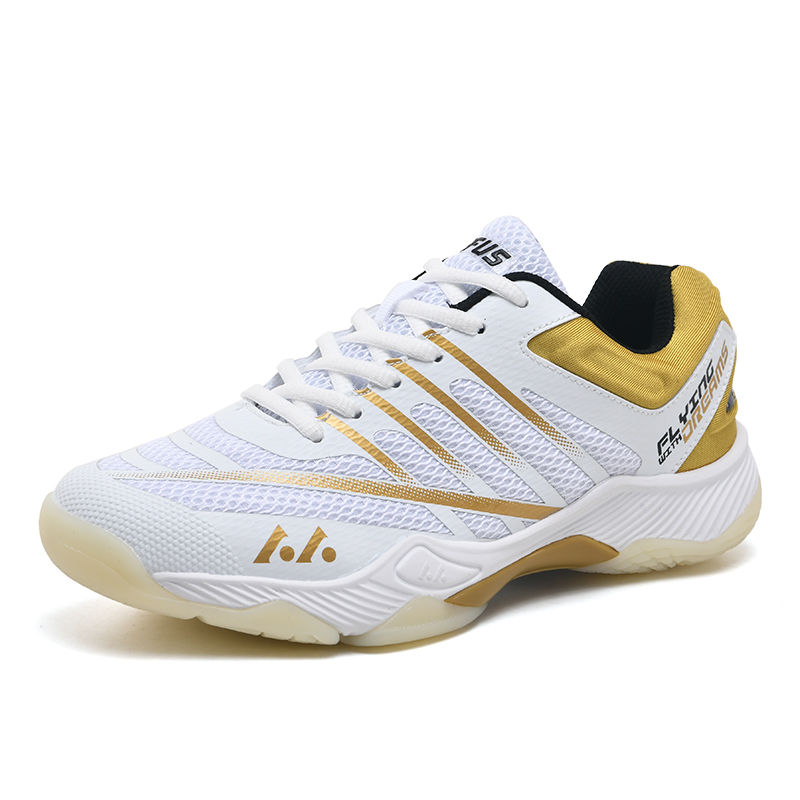 Badminton Footwork - Erkek Kadın Örgü Tenis Ayakkabıları kaymaz